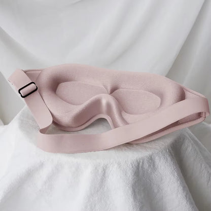 3D Sleep Mask Travel Nap High Quality Portable Rest Soft Memory Foam Blindfold Padded Eye Cover Adult Night Sleeping Eyepatch