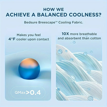 Summer Bed Cooling Blanket Silk Air Conditioner Quilt Is Soft, Breathable, Light, Heat Absorbing, Solid Color Pattern Quilt