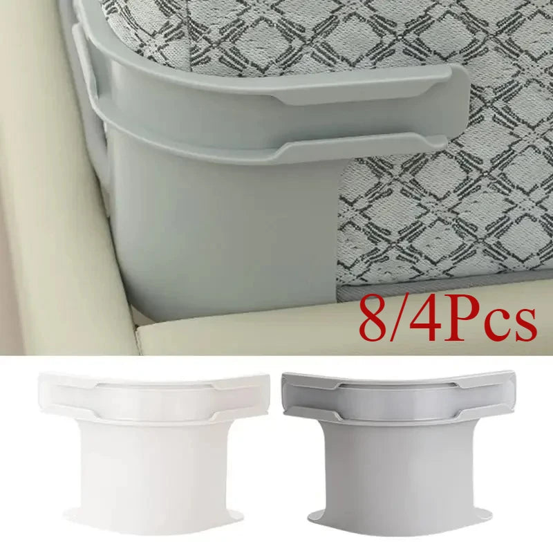 4Pcs Heavy Duty Bedsheet Corner Tightener Clips High-Quality Materials Durable and Reliable Bed Sheet Grippers for Protectors