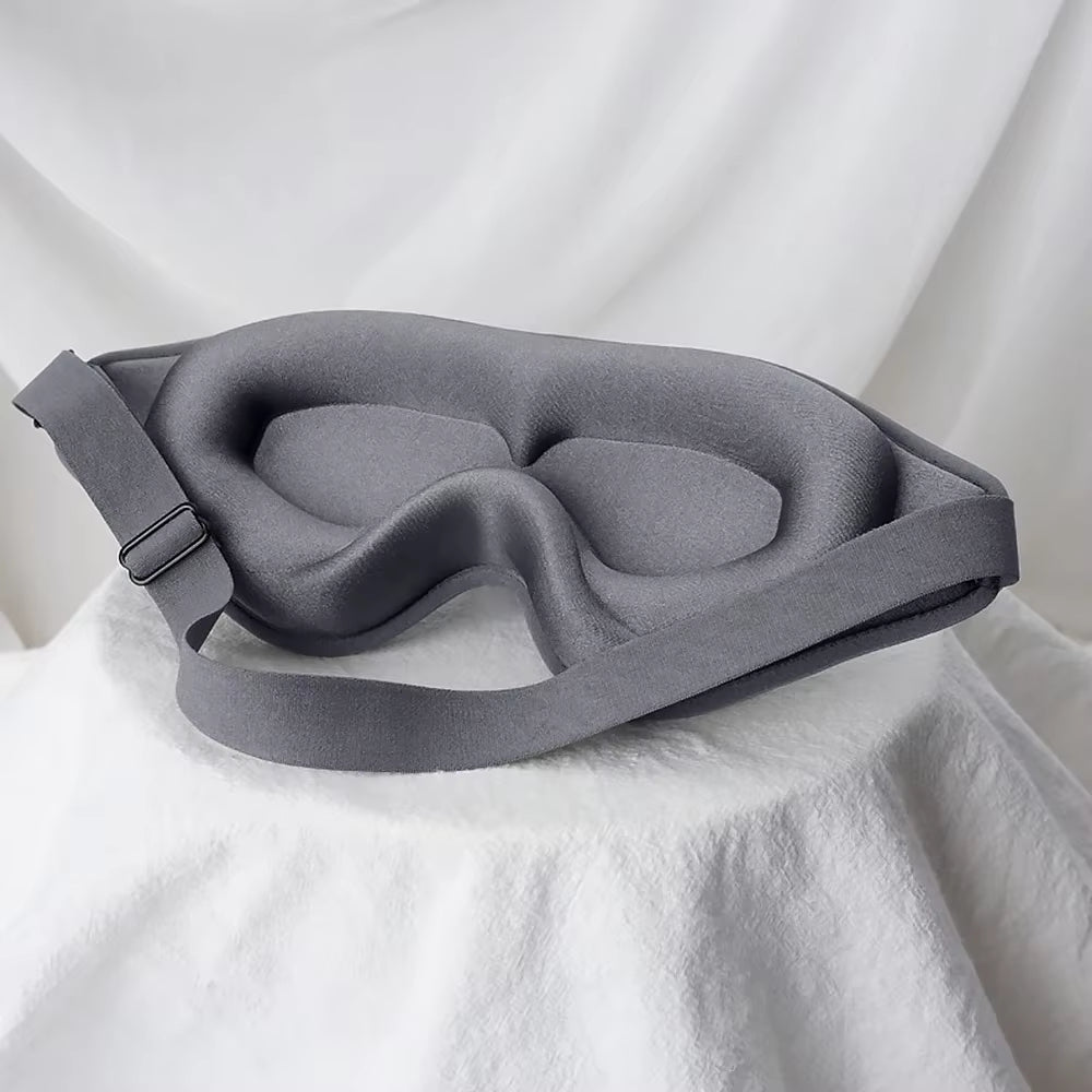 3D Sleep Mask Travel Nap High Quality Portable Rest Soft Memory Foam Blindfold Padded Eye Cover Adult Night Sleeping Eyepatch